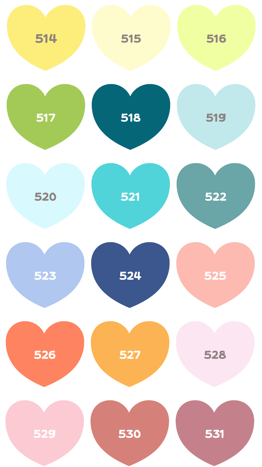 French (pick a color)
